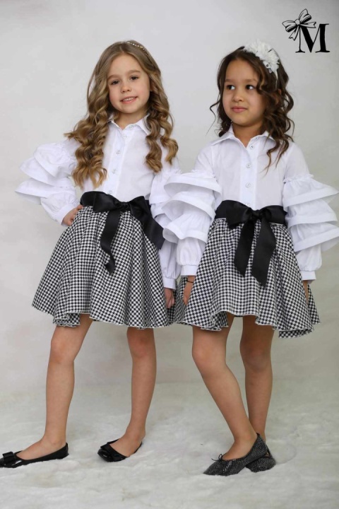 Elegancka sukienka Pepitka
